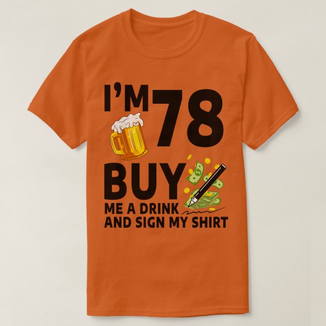 Camiseta Im 78 Comprarme Una Bebida Y Un Rótulo Mi Abeja De (Diseño del anverso)