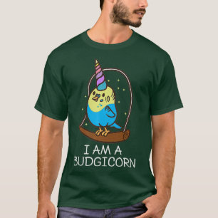 Camiseta Im A Budgicorn Budgie Budgerigar Bird Parakeet