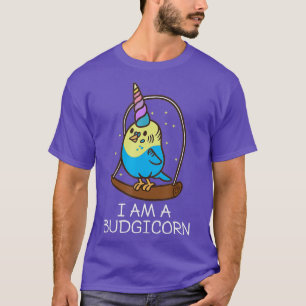 Camiseta Im A Budgicorn Budgie Budgerigar Bird Parakeet