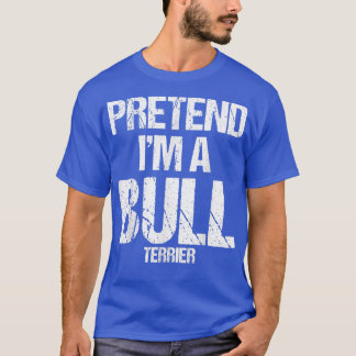 Camiseta Im A Bull Terrier Funny Halloween Dog Costume 544