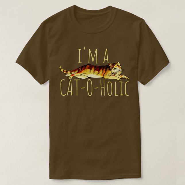 Camiseta Im A Catoholic (Diseño del anverso)