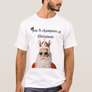 Camiseta I'm a champion it's Christmas