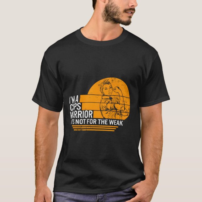 Camiseta I'M A Crps Warrior Complex Regional Pain Syndrome  (Anverso)