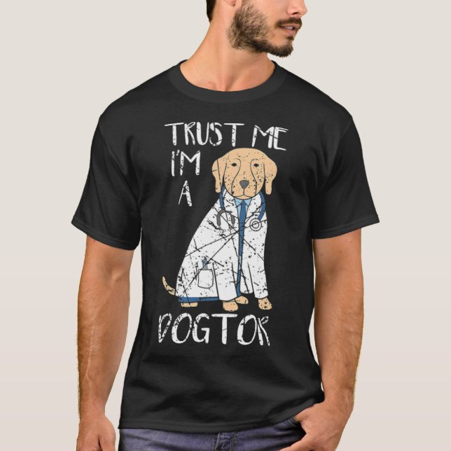 Camiseta Im A Dogtor Meme Médica Médica Funny Dice Genial (Anverso)