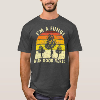Camiseta Im A Fungi Funny Mushroom Forjando Retro