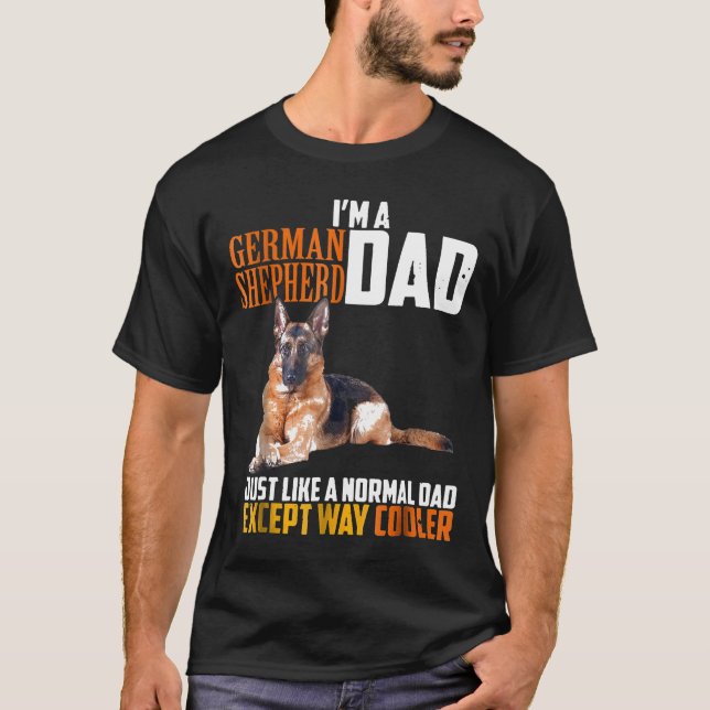 Camiseta Im A German Shepherd Dad (Anverso)