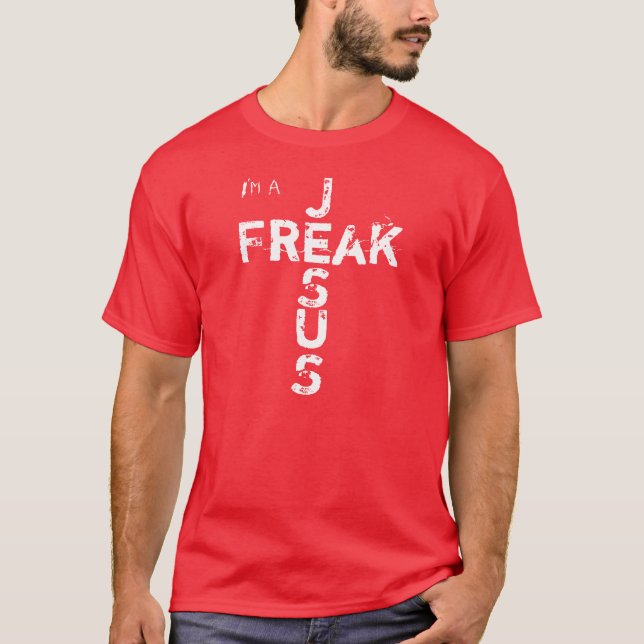 Camiseta I'm a JESÚS FREAK (Anverso)