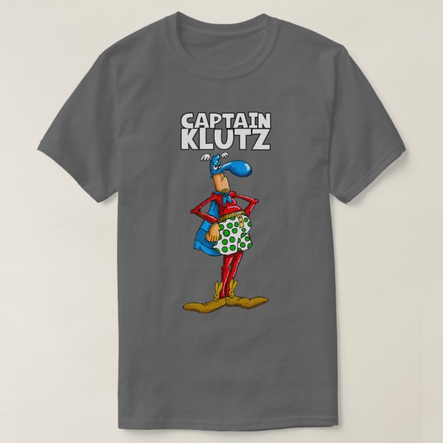 Camiseta Im a Klutz (Diseño del anverso)