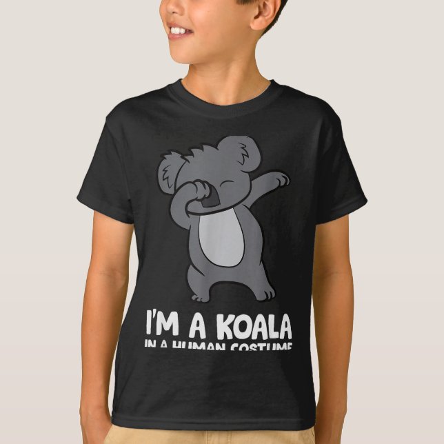 Camiseta I'm A Koala In A Human Costume Funny Koala  (Anverso)