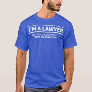 Camiseta IM A LAWYER Texto en blanco