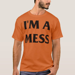 Camiseta Im a Mess Sid Vicious Punk Rock Pin