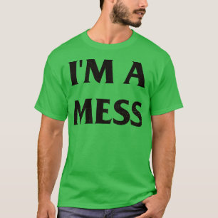 Camiseta Im a Mess Sid Vicious Punk Rock Pin