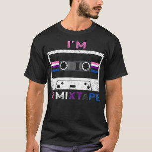 Camiseta Im A Mixtape Género Bandera Orgullo LGBTQ Retro LG