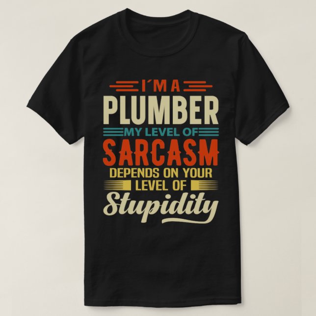 Camiseta Im A Plumber (Diseño del anverso)