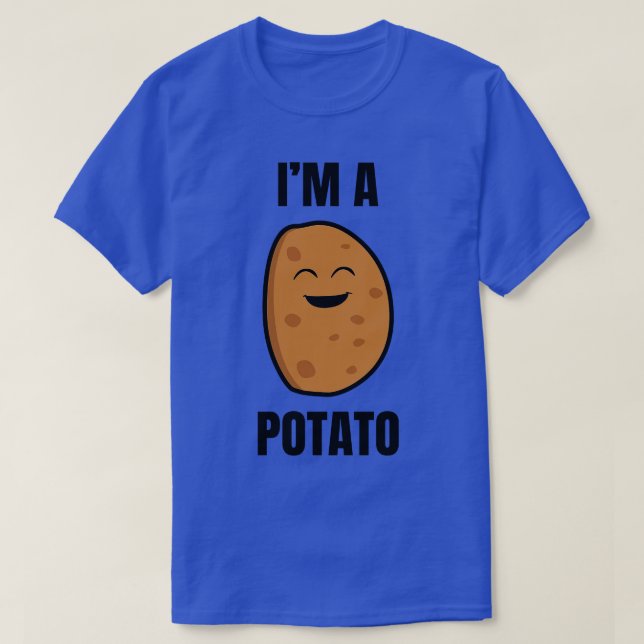 Camiseta Im A Potato 1 (Diseño del anverso)