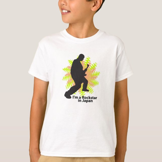 Camiseta I'm a Rockstar in Japan (Anverso)
