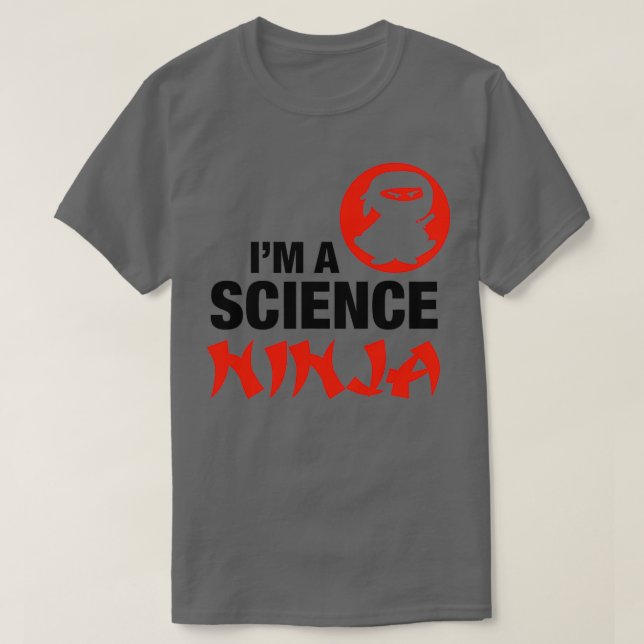CAMISETA IM A SCIENCE NINJA (Diseño del anverso)