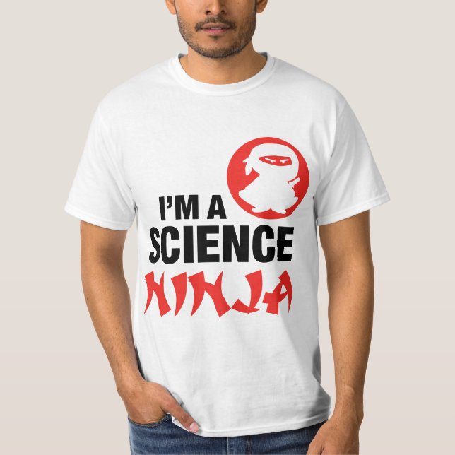 CAMISETA IM A SCIENCE NINJA  (Anverso)