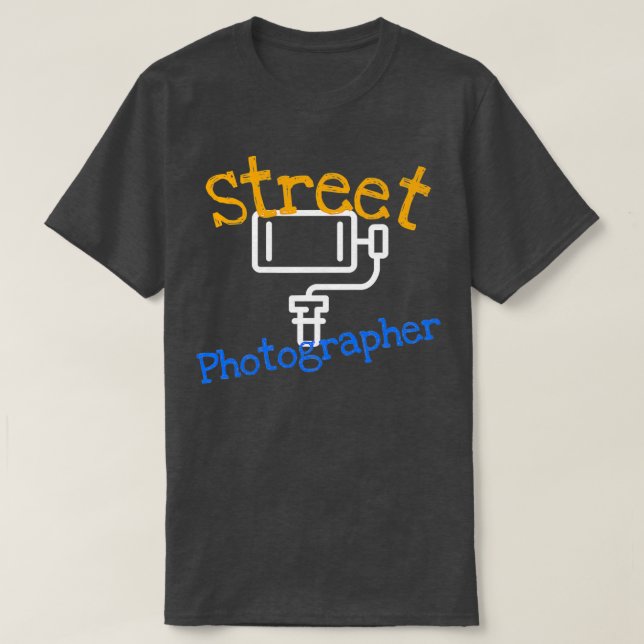 Camiseta Im A Street Photographer Selfie Stick (Diseño del anverso)