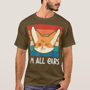 Camiseta Im All Oars Funny Fennec Para Zookeeper Animal Lov