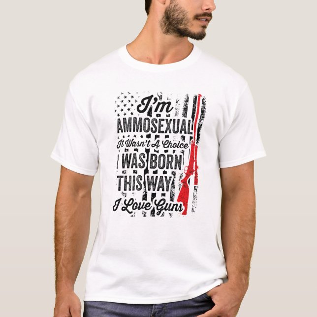Camiseta Im Ammosexual Gun Gun Dad Gunsmith (Anverso)