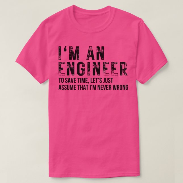 Camiseta IM An Engineering (Diseño del anverso)