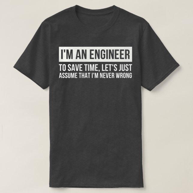 Camiseta IM An Engineering 1 (Diseño del anverso)