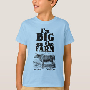 Camiseta I'm BIG on the farm