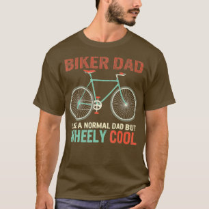 Camiseta Im Biker Dad Fathers Day Wheoler Cooler Bicicleta