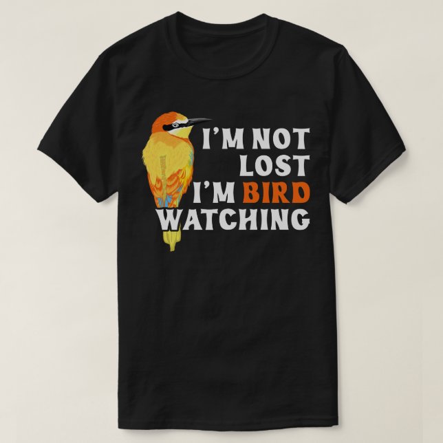 Camiseta Im Bird Watching (Diseño del anverso)