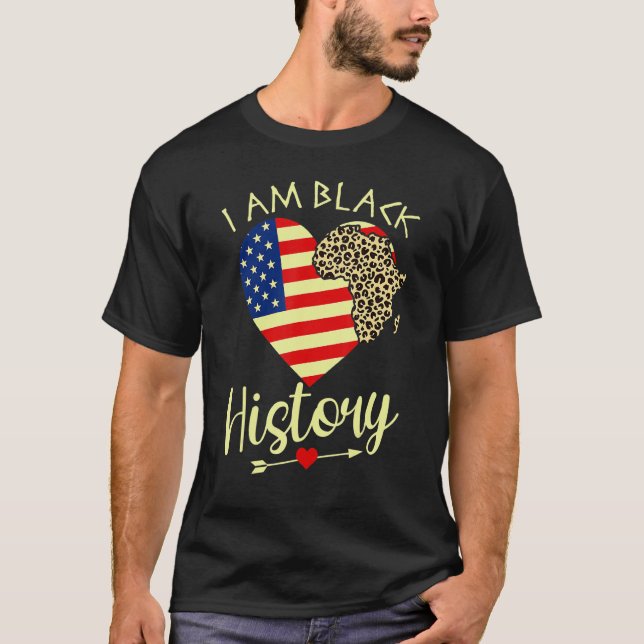 Camiseta I'm Black History Month African American Kwanzaa U (Anverso)