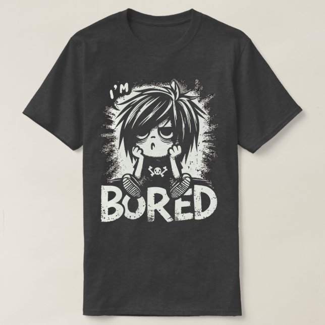 Camiseta Im Bored (Diseño del anverso)