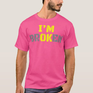 Camiseta Im Broken Bold Yellow 1