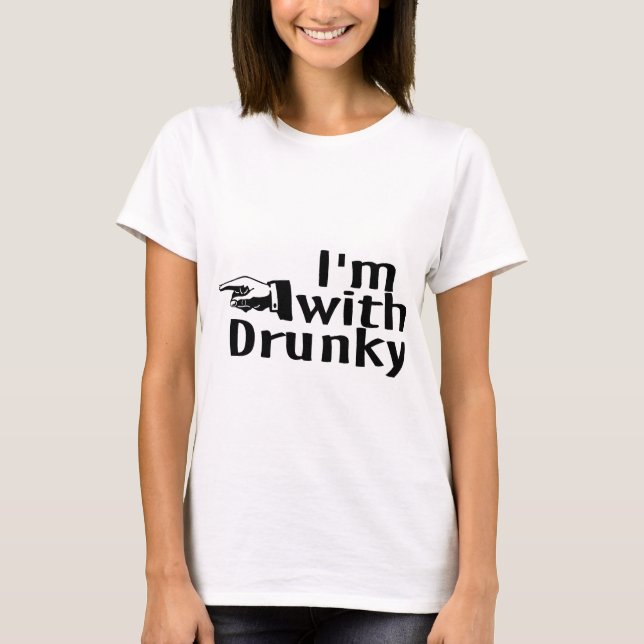 Camiseta Im con Drunky (Anverso)