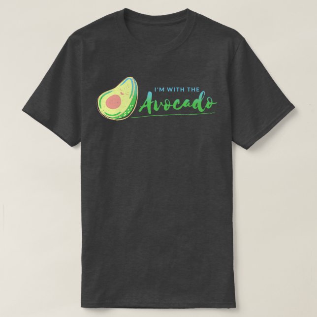 Camiseta im con el aguacate 1 2 (Diseño del anverso)