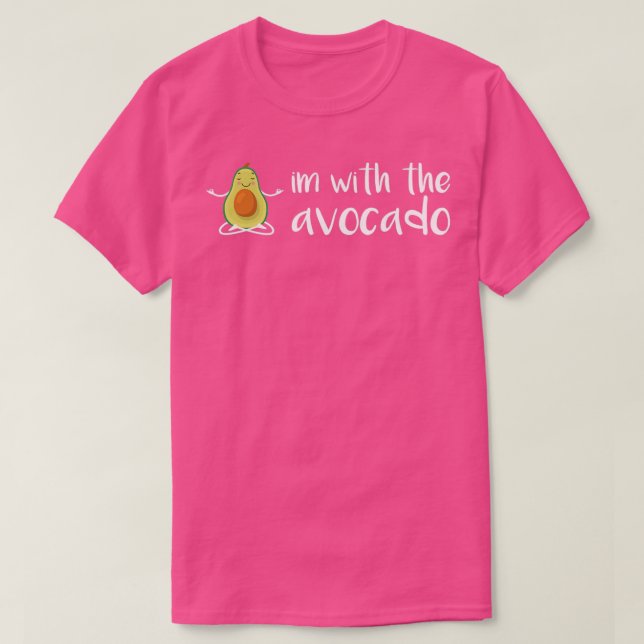 Camiseta im con el aguacate 23 (Diseño del anverso)