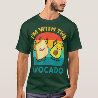 Camiseta Im con el aguacate Hombres Mujeres Divertidas Tost