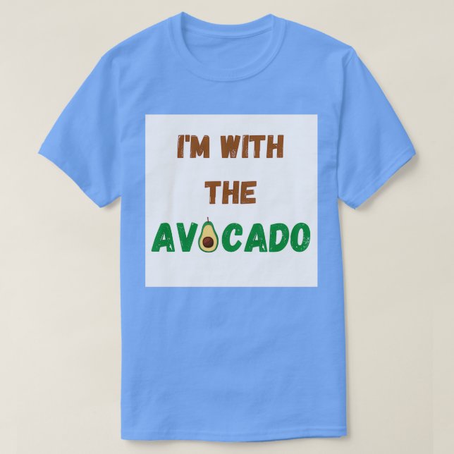 CAMISETA IM CON EL AVOCADO 19 (Diseño del anverso)