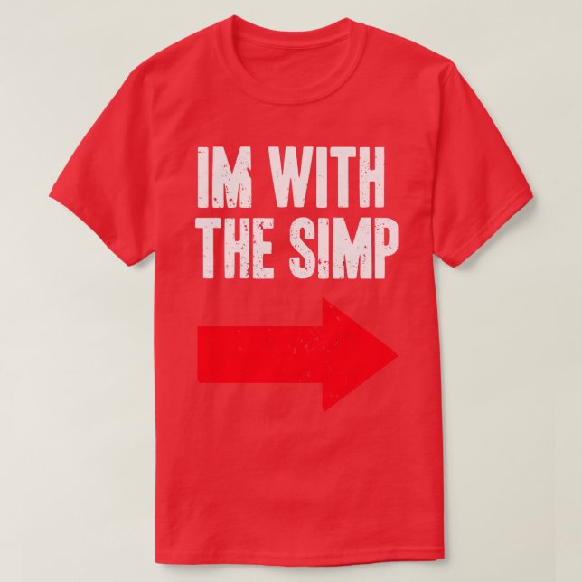 Camiseta Im Con El Simp (Diseño del anverso)