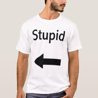 Camiseta Im con estúpido