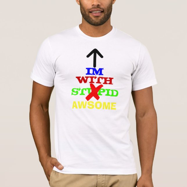 Camiseta Im con impresionante (Anverso)