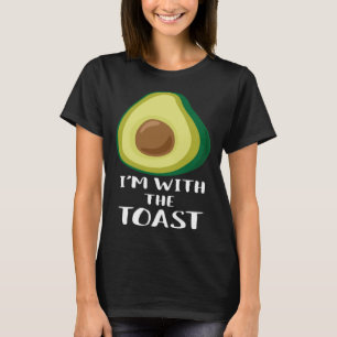 Camiseta Im Con La Tostada Parejas De Diversión Amigos Herm
