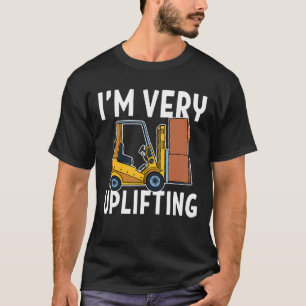 Camiseta Im Controlador De Elevación De Horquilla Muy Eleva