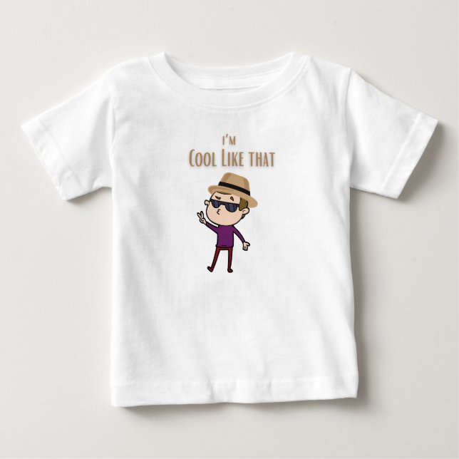 Camiseta I'm cool like pops (Anverso)