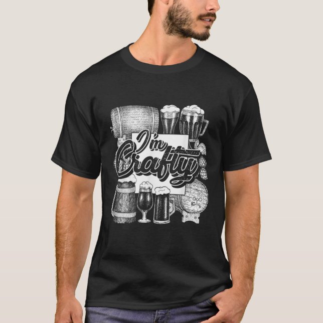 Camiseta Im Crafty Craft Beer T Shirt (Anverso)
