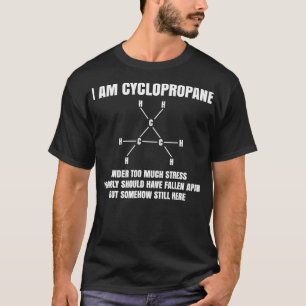 Camiseta Im Cyclopropano Bajo Demasiado Chem Orgánico De Es