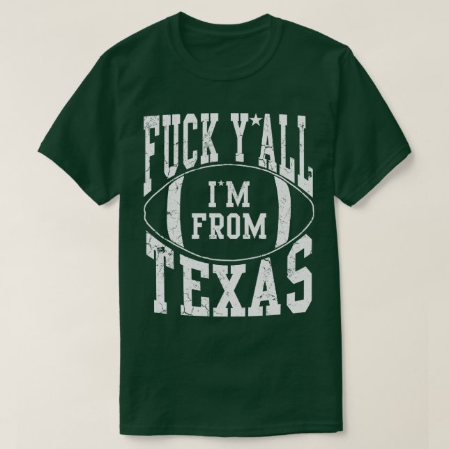 Camiseta Im De Texas Sports Texan (Diseño del anverso)