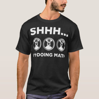 Camiseta Im Doing Math equino vaquero
