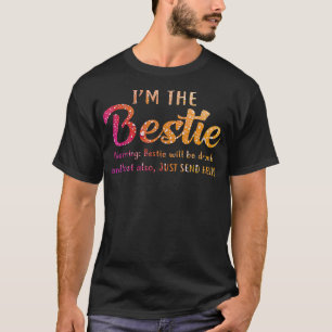 Camiseta Im El Bestie Bebe Borracho Mejor Amigo BFF