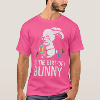 Camiseta Im El Cumpleaños Bunny Cute Easter Bday Fiestas W